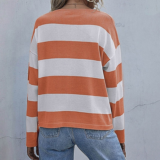 Women's Pullover Sweatshirt Pullover Sweater Long Sleeve