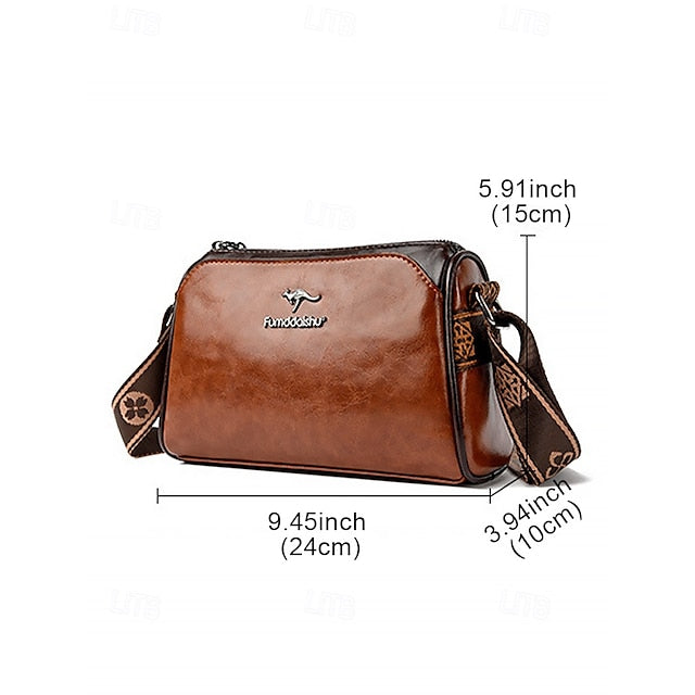 Faux Bag Women's Shoulder Crossbody – Vintage Leather