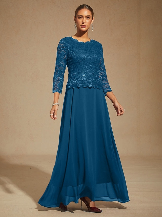 Women's Midi Dress Chiffon Dress A Line Dress Elegant