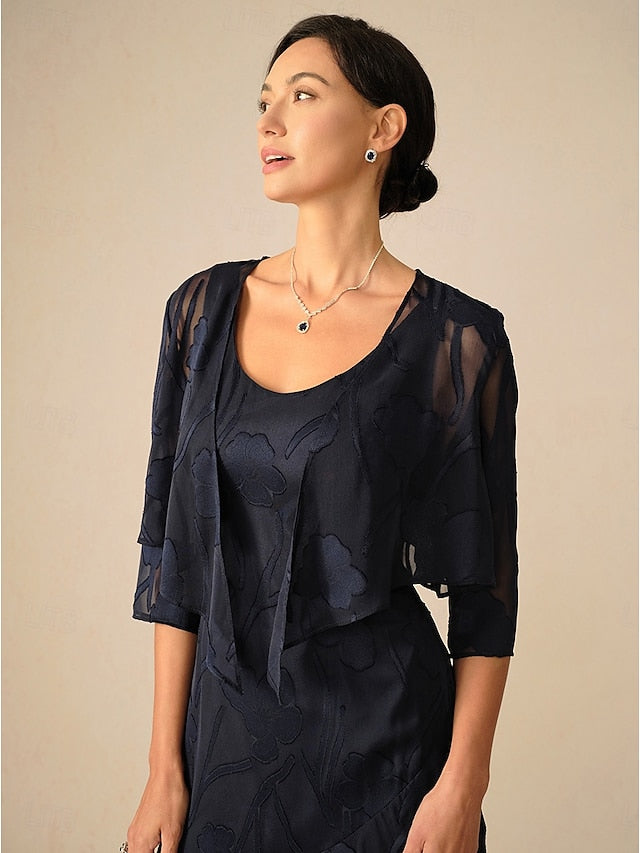Women's Shrugs Solid Color Elegant Stylish Casual 3/4