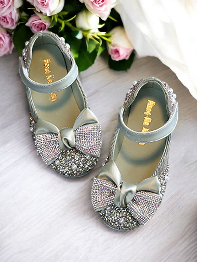 Shoes – Mary Bow Jane Sparkly Rhinestone Glitter Girls'
