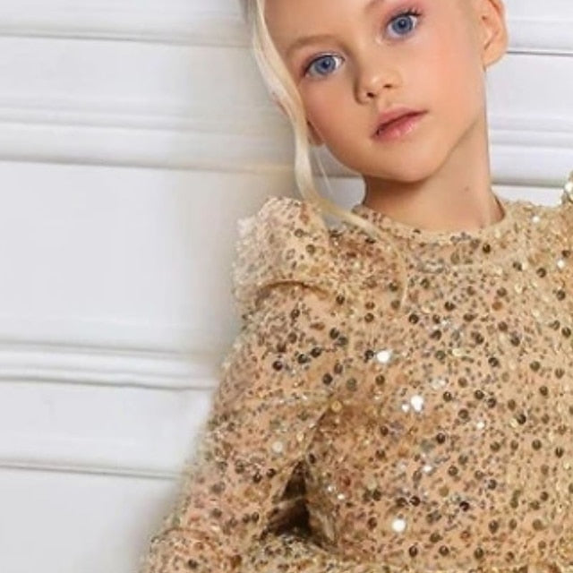 Girls' Dress Sequin A Little Party Kids Line
