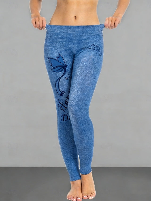 Women's Leggings Cozy Leggings Vacation Vintage Ethnic