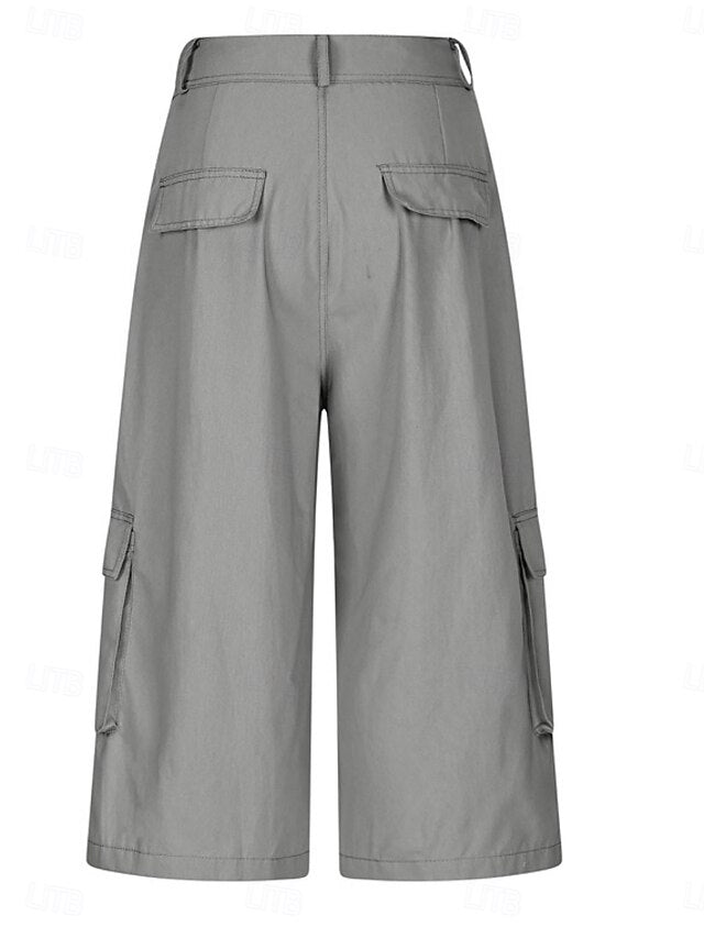 Women's Cargo Shorts Capri Pants Summer Shorts Fashion