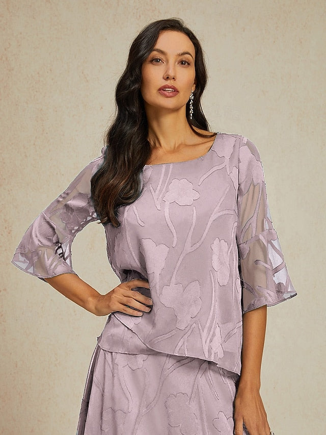Women's Lace Shirt Blouse Dressy Tops Chiffon Tops