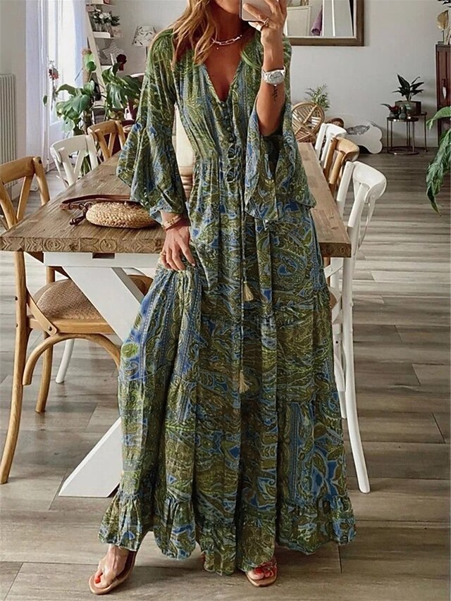 Women's Maxi Dress Casual Dress Swing Dress A Line Dress