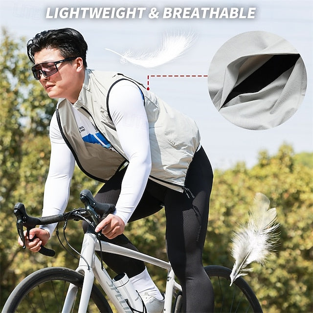 Men's Women's Cycling Vest Sleeveless Bike Vest /