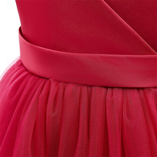 Girls' Flower Kid's Dress Princess Girl