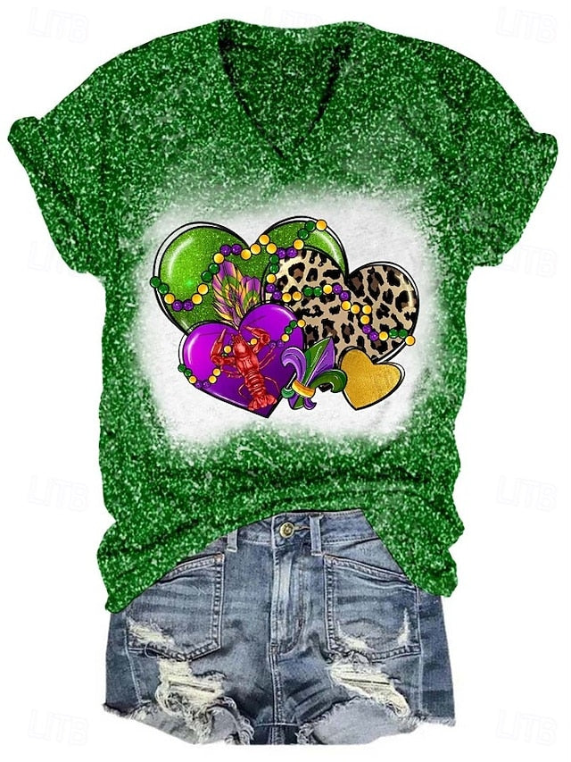 Women's Viking T Shirt Graphic Geometric Tribal Bohemia