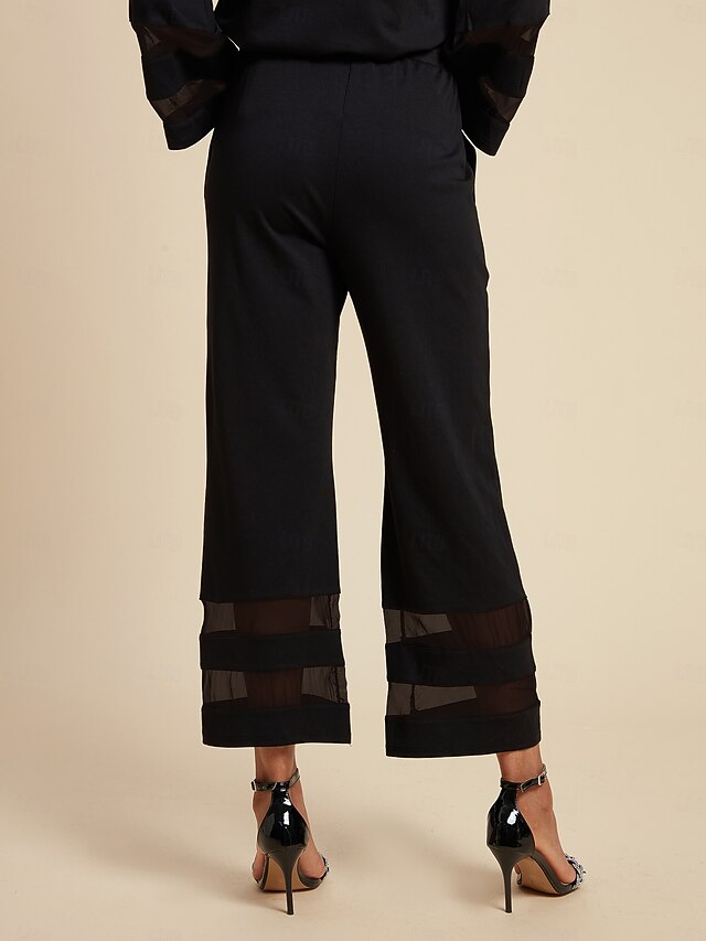 Women's Chiffon Modal Illusion Sleeve Matching Shirt &