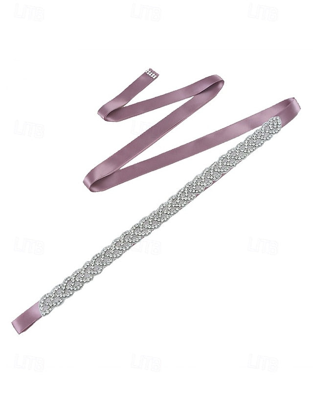 Rhinestone Wedding – Bridal Elegant Crystal Waistband