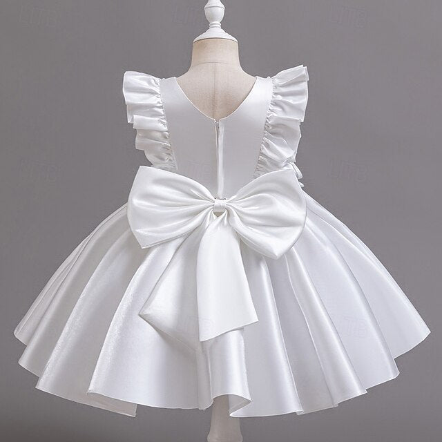 Party Sleeveless Toddler Wedding Girls' Floral Dress