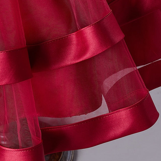 Festival Sequin Party Kids Wedding Sleeveless Dress Girls'