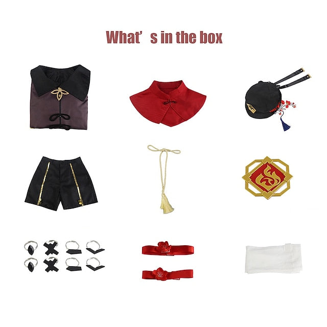Inspired by Genshin Impact Hutao Anime Cosplay Costumes Japanese