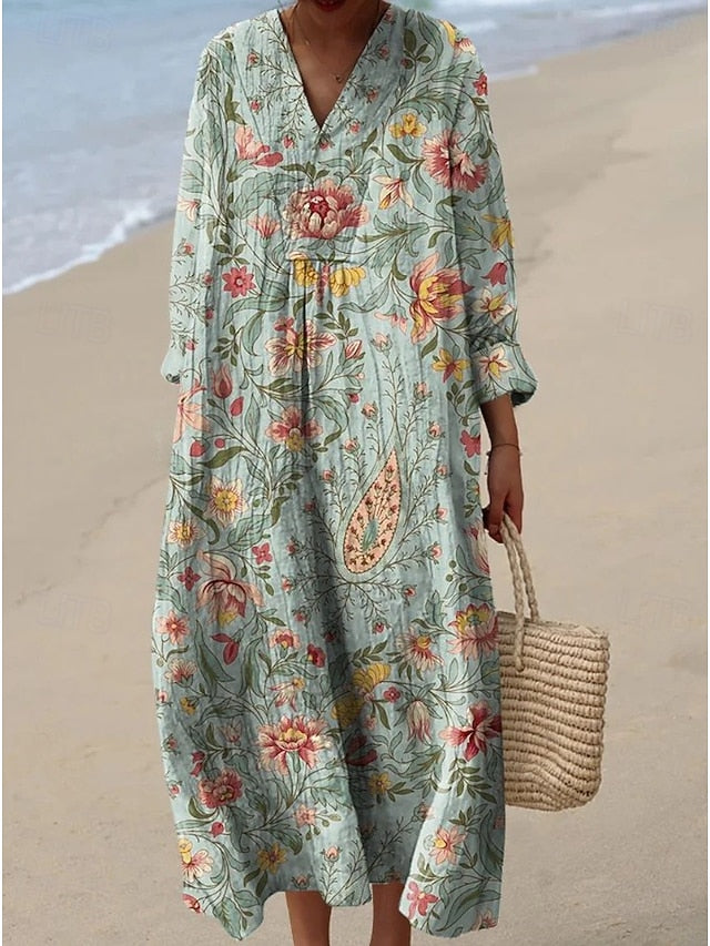 Women's Maxi Dress Shift Dress Casual Daily Going out Loose