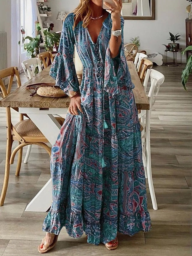 Women's Maxi Dress Casual Dress Swing Dress A Line Dress