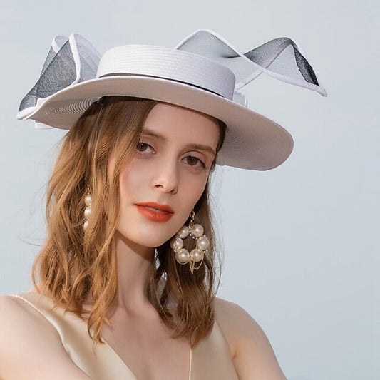 Hats Tulle Net Sun Hat Saucer Hat Top Hat Tea Party Ladies Day