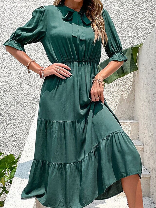 Women's Long Dress Maxi Dress Maxi Dress A Line Dress Basic