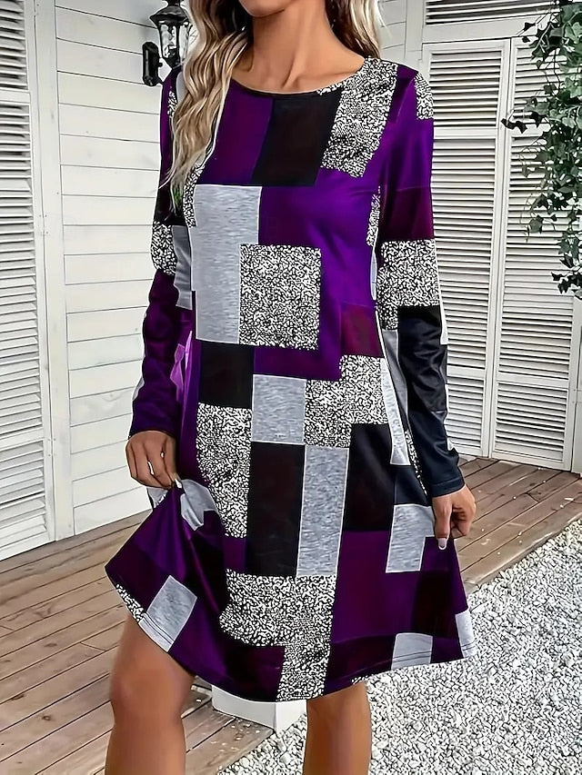 Women's Mini Dress Sheath Dress A Line Dress Fit And Flare