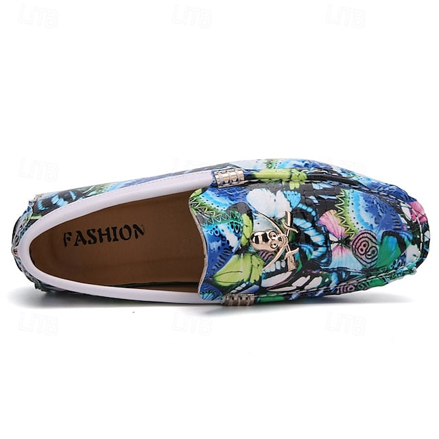 Loafers Boots PU Winter Slip-Ons lined Fleece Men's