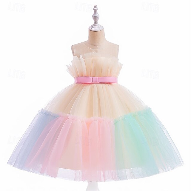 Girls' Kid's Princess Flower Girl Dress