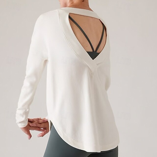 Women's Yoga Shirts Yoga Tank Tops Workout Tops Crew Neck