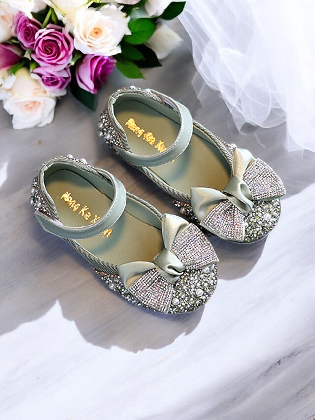 Shoes – Mary Bow Jane Sparkly Rhinestone Glitter Girls'