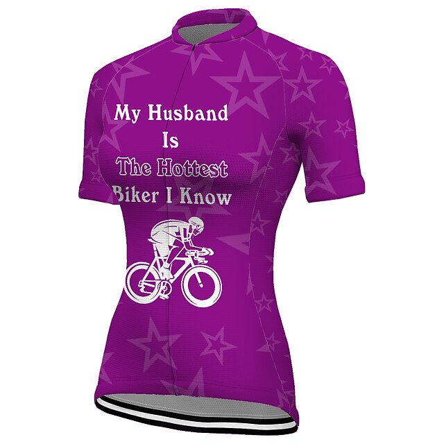 Women's Cycling Jersey Graphic Funny Short Sleeve Bike