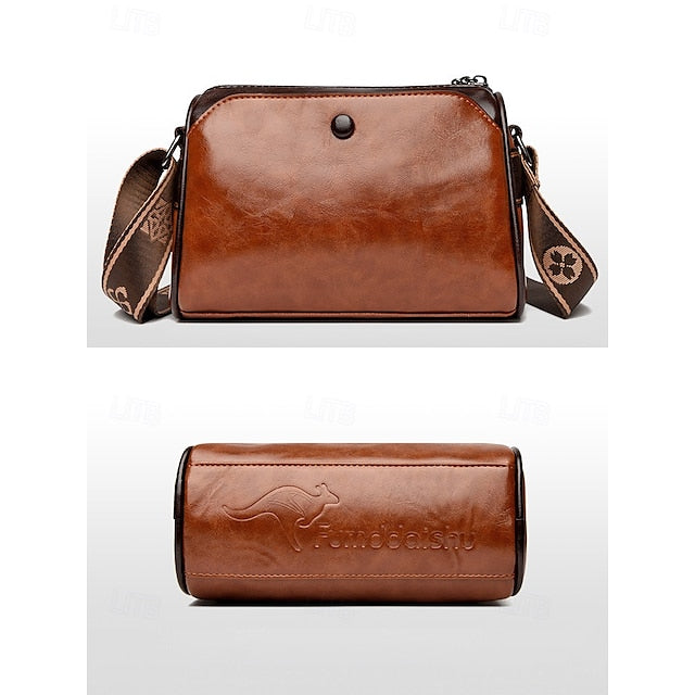 Faux Bag Women's Shoulder Crossbody – Vintage Leather