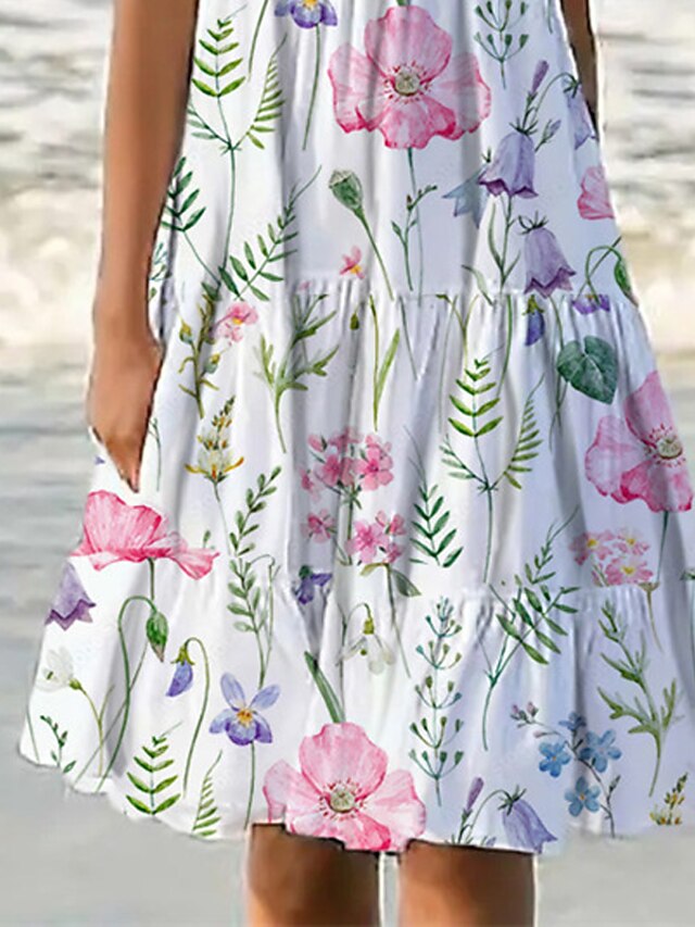 Women's Mini Dress Petite Dress Sundress Shift Dress Tank