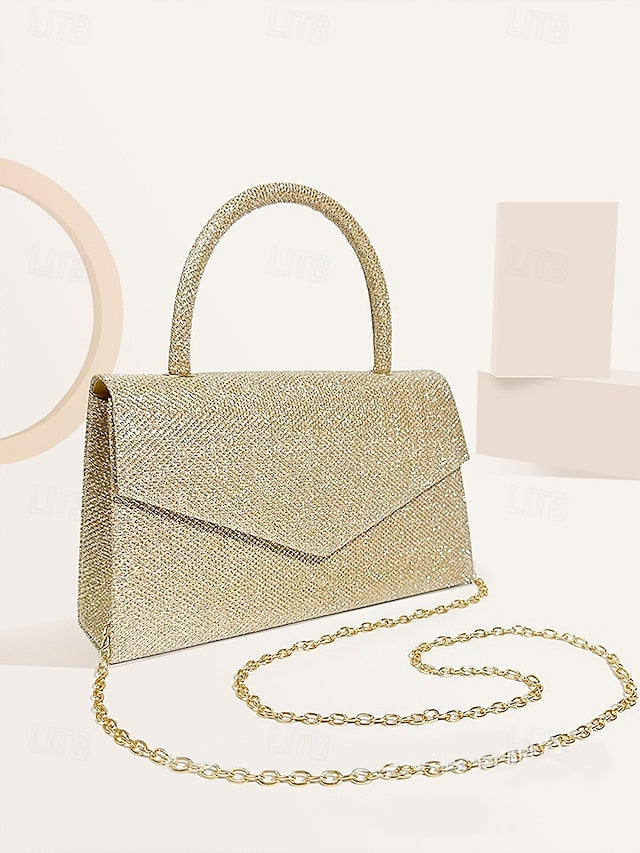 Clutch Bag Shoulder Polyester Women's Evening Flap Bags
