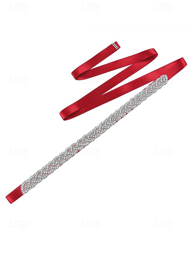 Rhinestone Wedding – Bridal Elegant Crystal Waistband