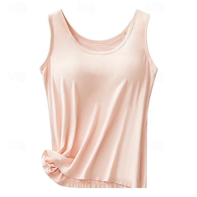 Women's Camisole Tank Tops Seamless Scoop Neck Sleeveless