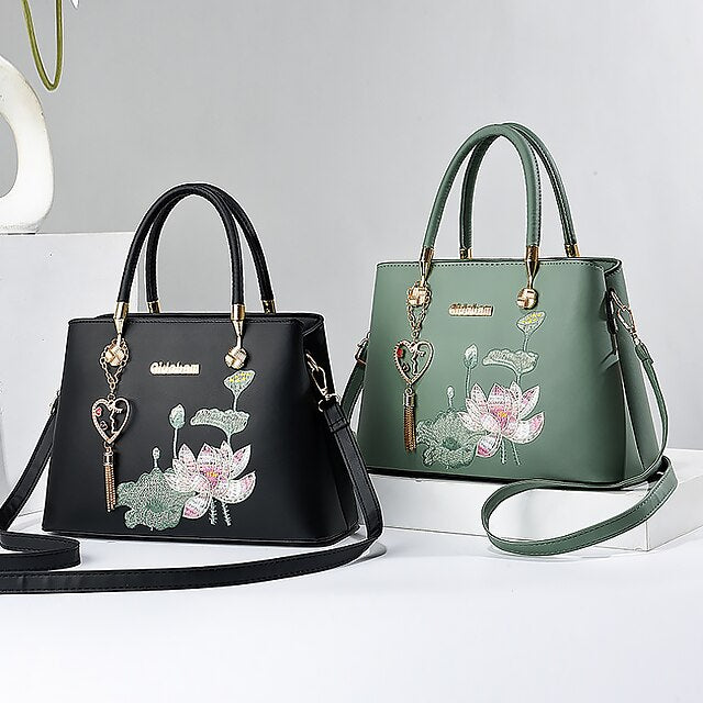 Handbag Crossbody Boston Shoulder PU Women's Bag