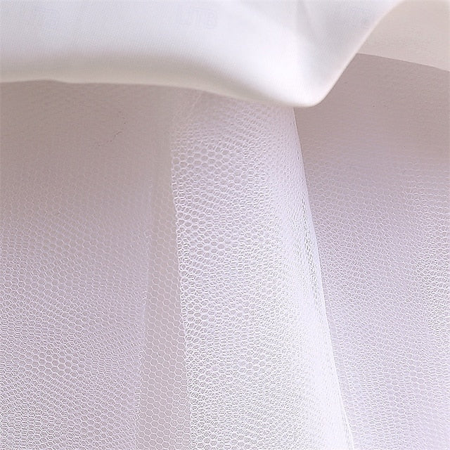 Dress Kids Party Block Girls' Color Performance Sleeveless