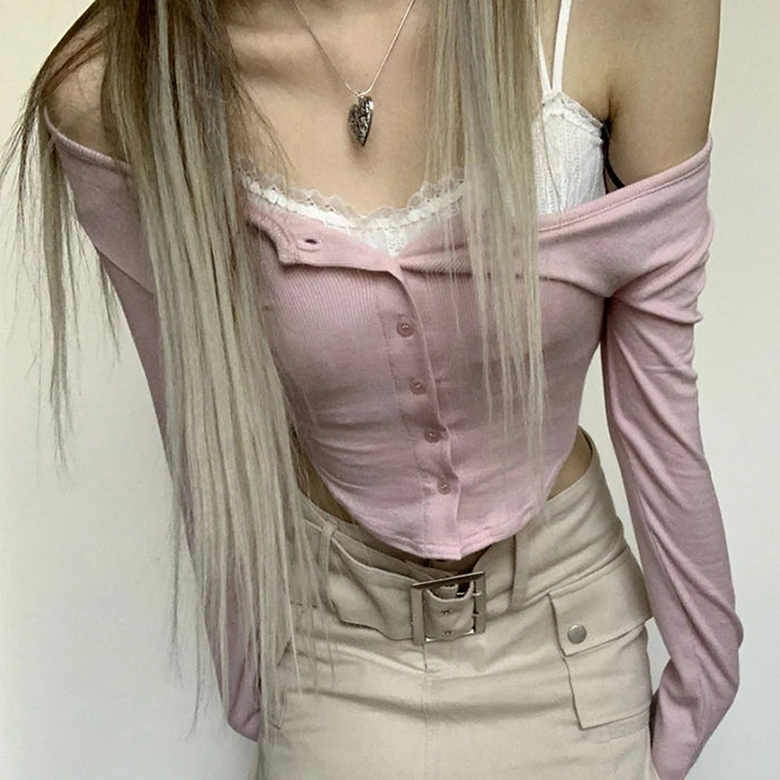 Sweet Layered Pink Top