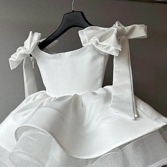 Girl Flower Dress Girls' Performance Party Wedding