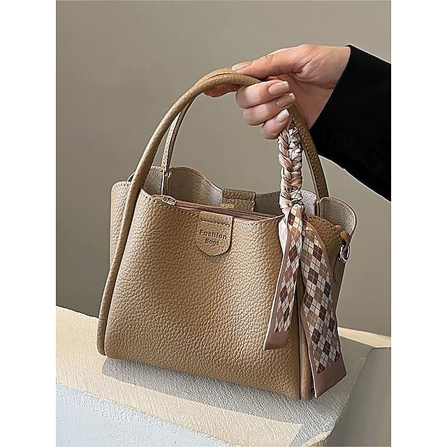 Bags PU Bucket Women's Crossbody Handbag Bag Shoulder