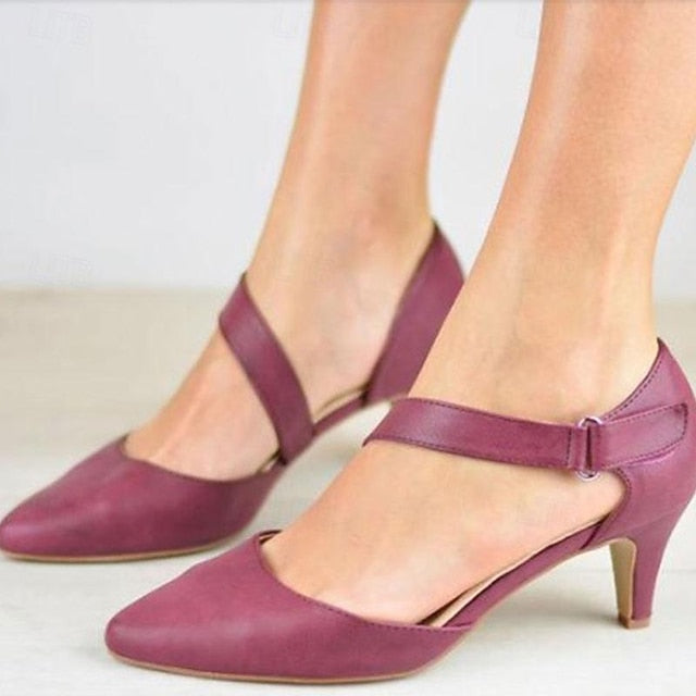 Outdoor Party Heels Shoes Women's Pumps Kitten Daily