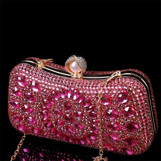 Clutch Crystal Luxury Women's – Evening Multicolor
