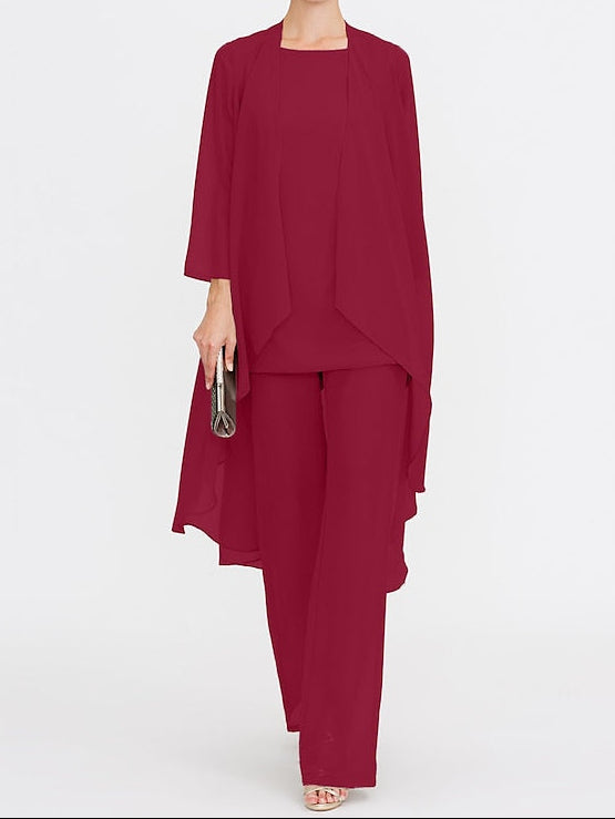 3 Mother Wedding Piece the of Bride Beach Pantsuit