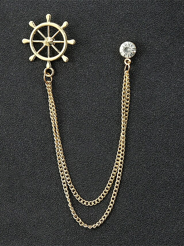 Christmas Alloy Men's Collar Reindeer Elegant – Pins