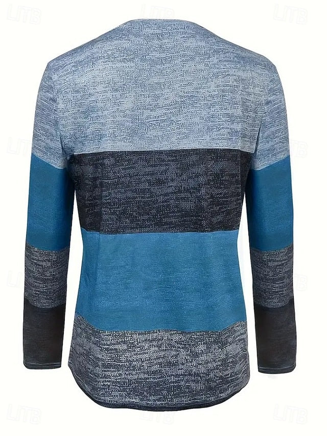 Women's T shirt Long Sleeve V Neck Long Sleeve Tunic Floral