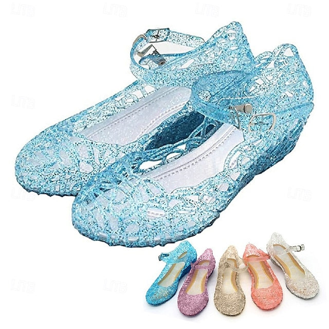 Christmas Jelly Elsa Masquerade Cinderella Frozen Princess Shoes