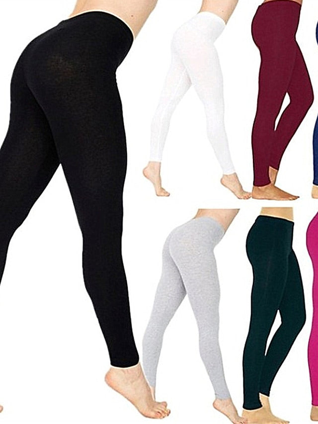Women's Leggings Cozy Leggings Active Fashion Athletic Full
