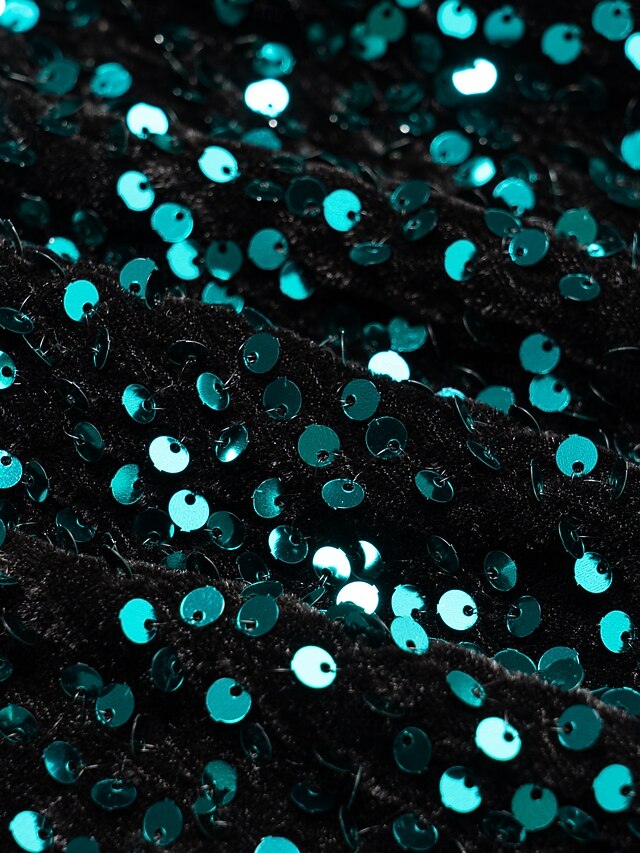 Women's Velvet Dress Sequin Dress Prom Dress Cocktail Dress