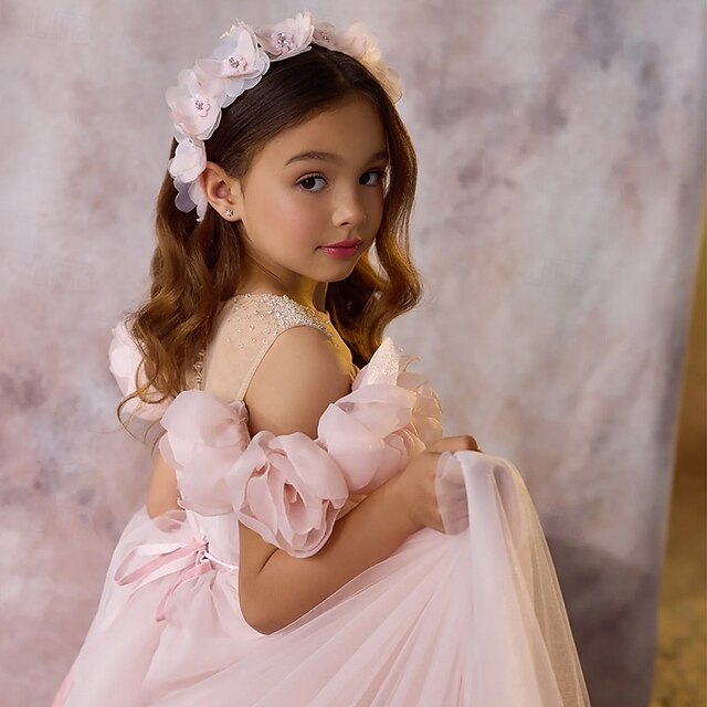 Flower Girl Party First Dress Communion Girls'