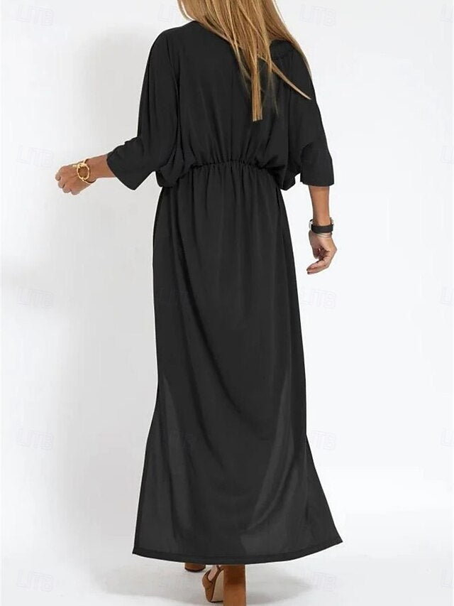 Women's Maxi Dress Casual Dress A Line Dress Stylish Basic