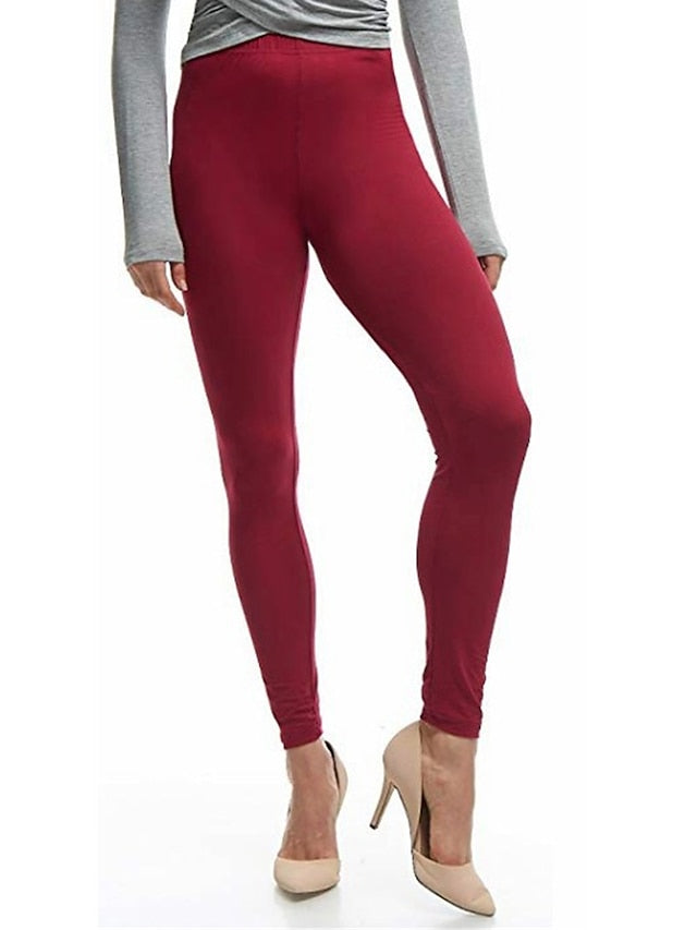 Women's Leggings Cozy Leggings Active Fashion Athletic Full