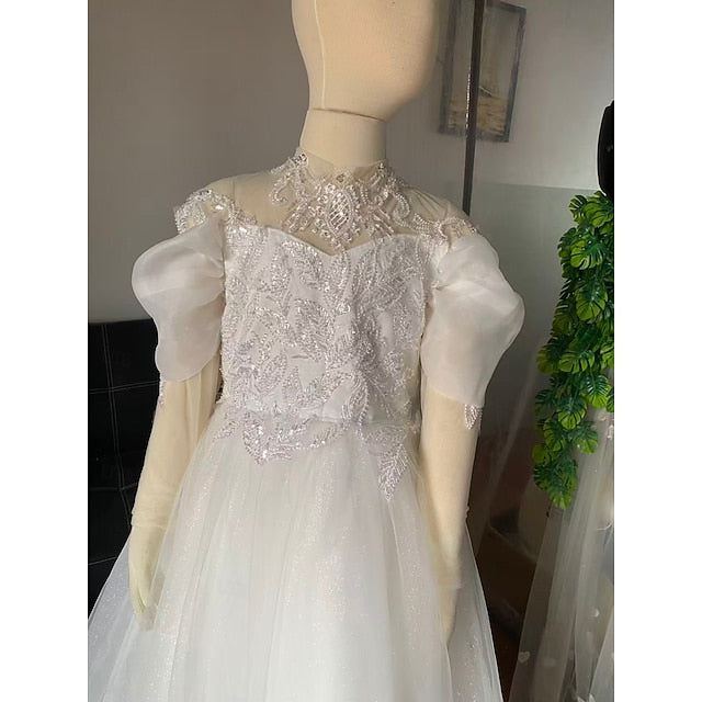 Dress Communion Party Girl Kids Flower Girls' First